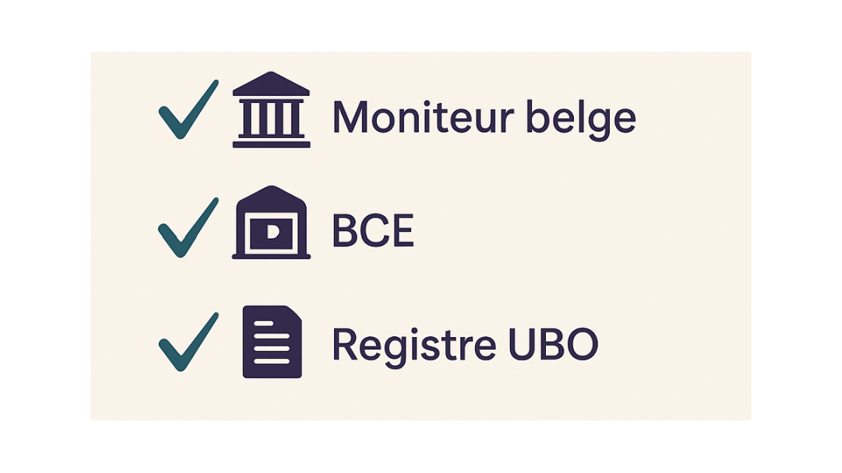 Votre ASBL est-elle à jour au Moniteur belge, à la BCE et au registre UBO ?