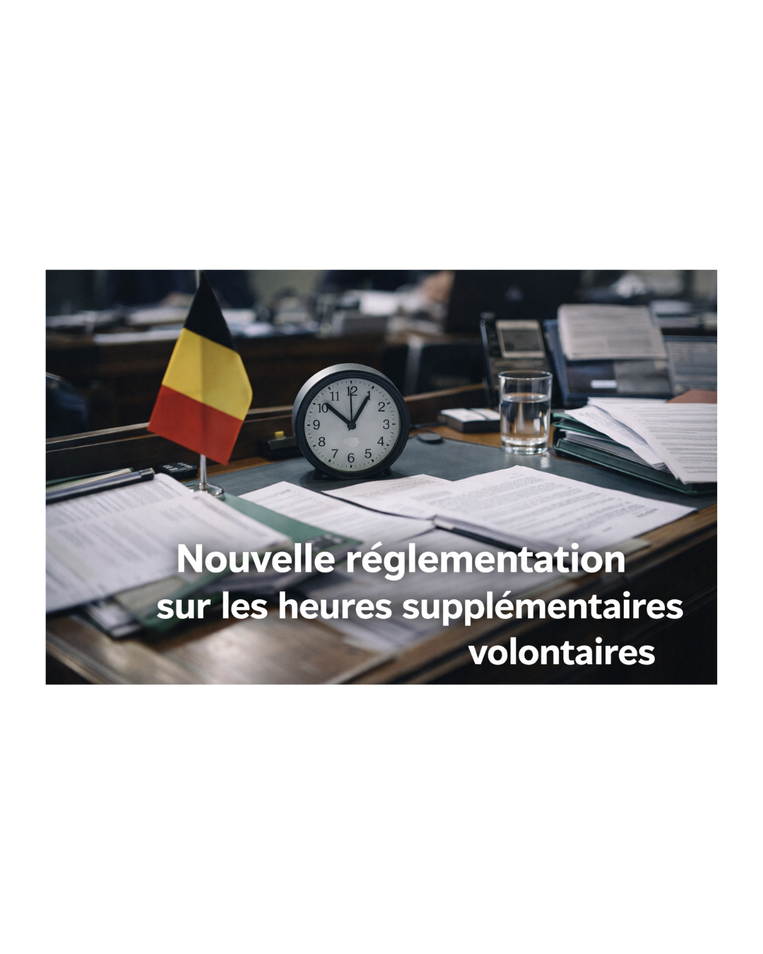 Nouvelle réglementation des heures supplémentaires volontaires à partir du 1er avril 2026