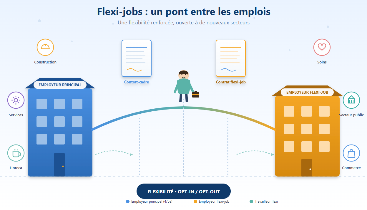 Flexi-jobs : la généralisation à tous les secteurs prend forme